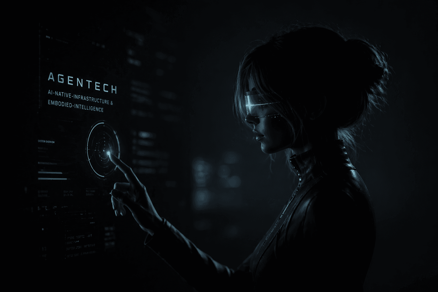Agentech Bots immersive interface concept